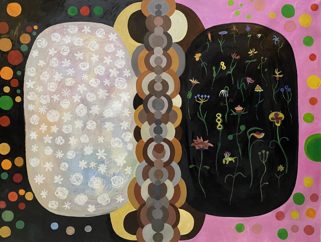 Quattro Stagioni 2Winter and Spring, oil on canvas, 2025