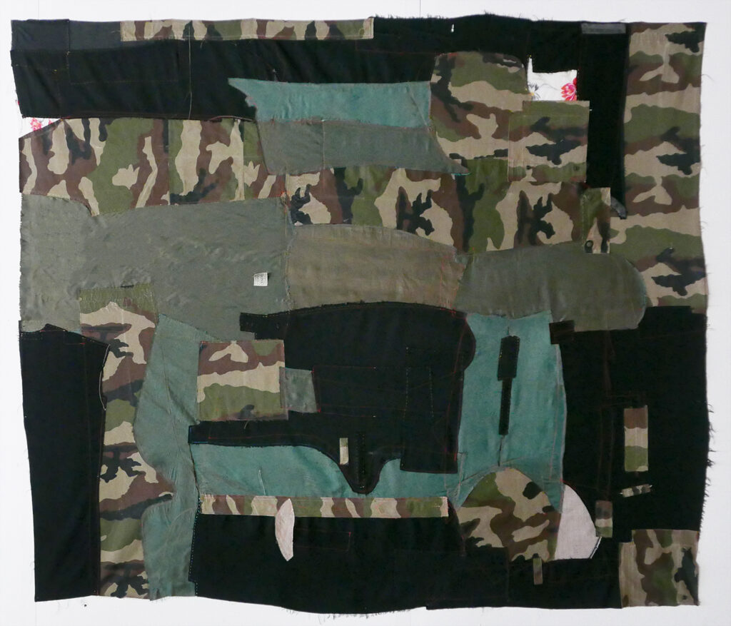 Maria Lilja, Post War 1, textile, 2023.